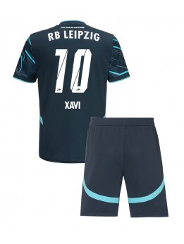 RB Leipzig Xavi Simons #10 Dječji Rezervni Dres kompleti 2024-25 Kratak Rukavima (+ kratke hlače)